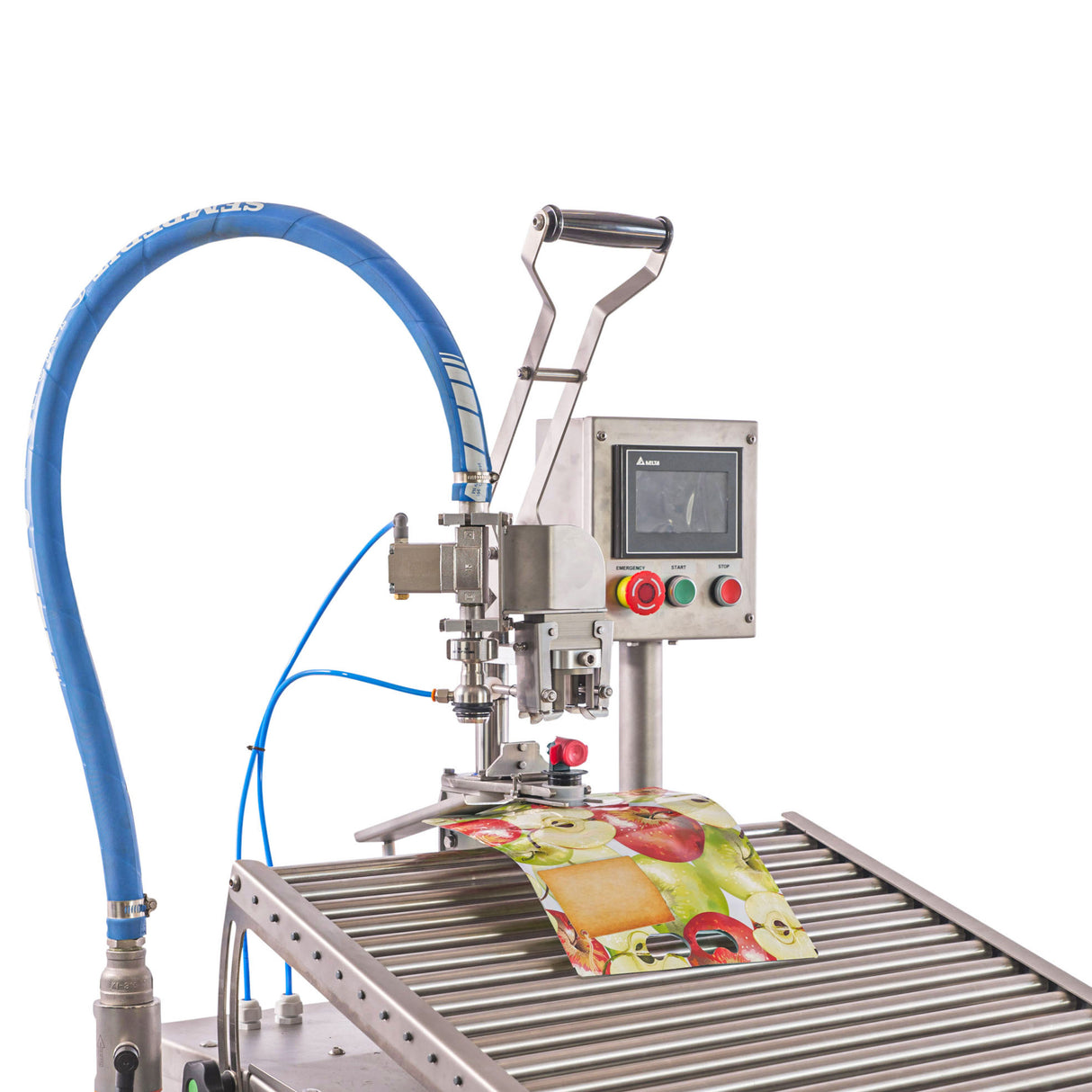 ProFruit Semi-automatic Bag-in-Box & Stand up Pouch Filler SEMIFLOW