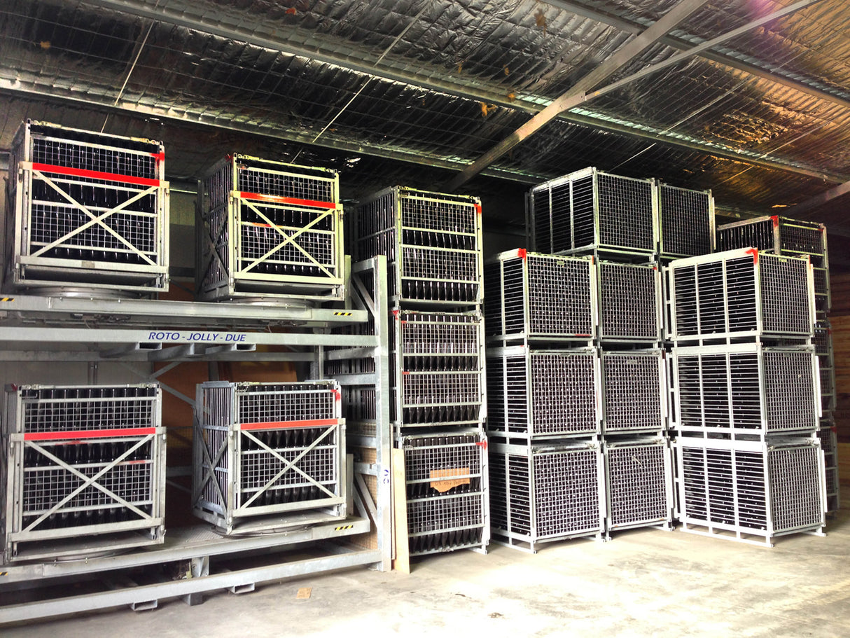 Roto-Jolly Riddling Machines