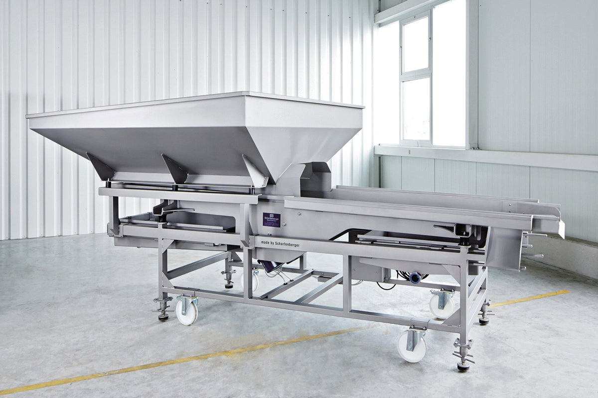 Vibrating sorting table VS