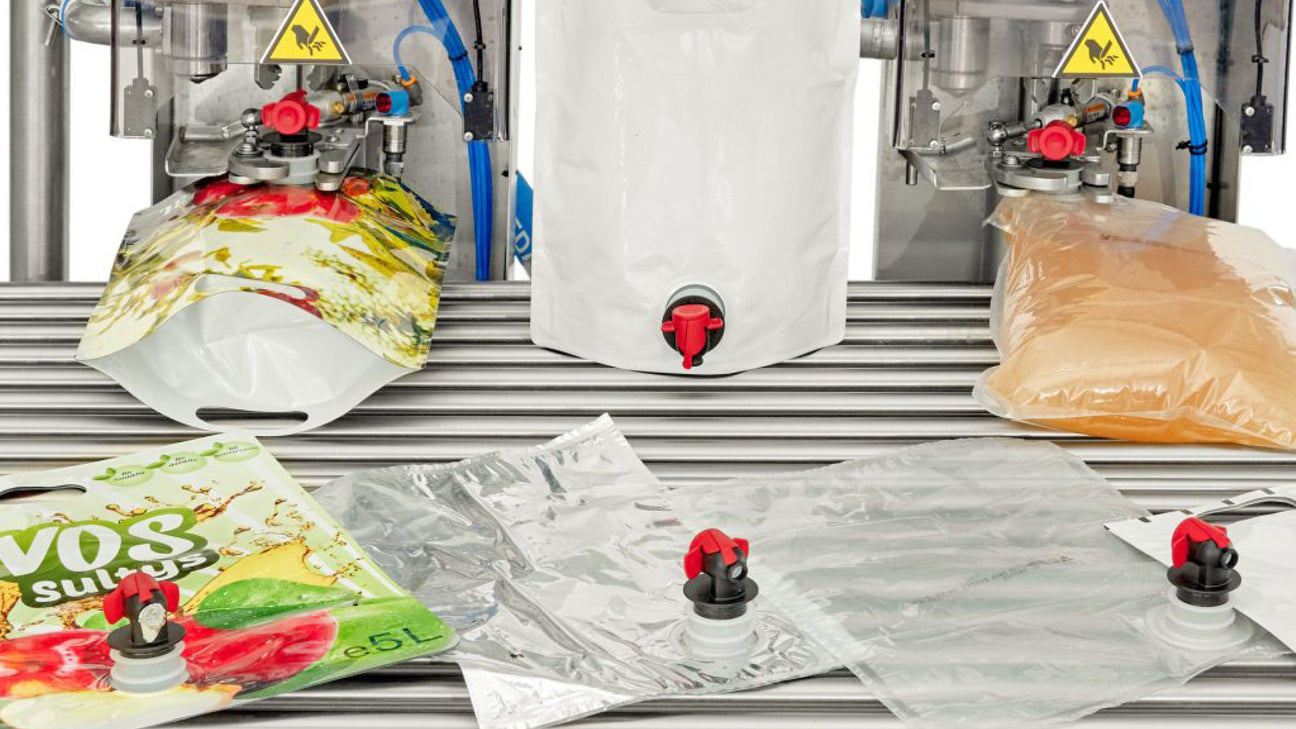 Bag in box and pouch filling equipment for liquid packaging
