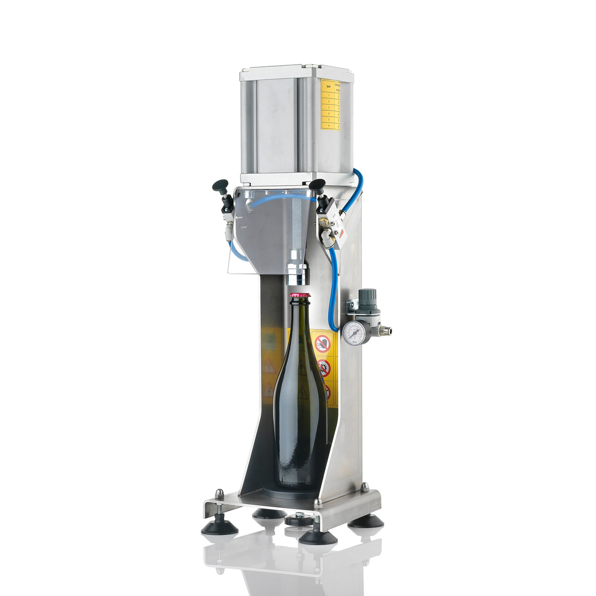 Pneumatic crown sealer