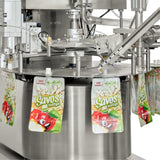 Automatic Spouted Pouch Filler and Capper